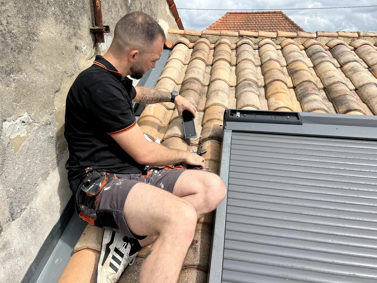 Installation d’un volet roulant par AD ELEC